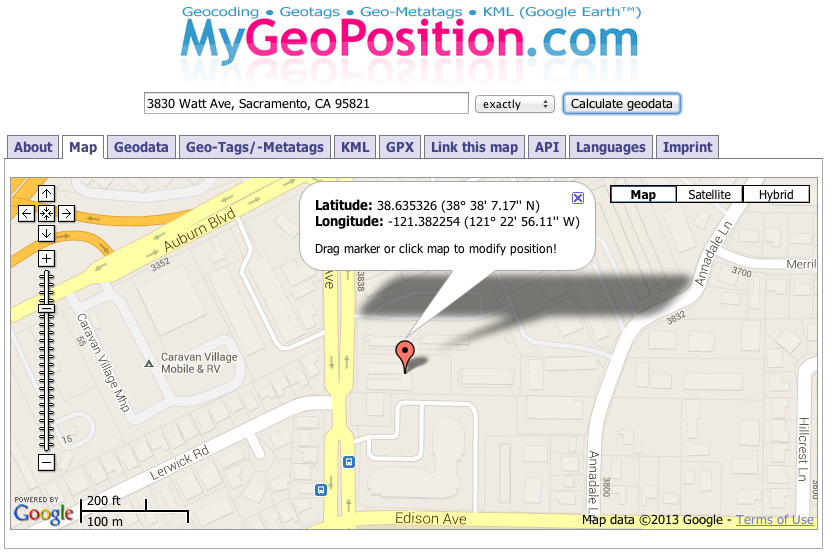 Office Geo Location