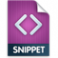 Snippet File