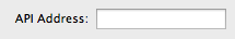 API Address