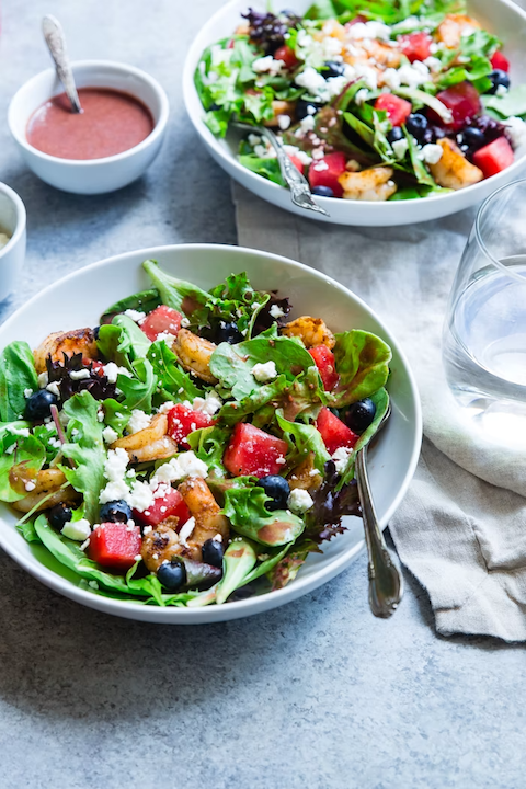 Fresh vegetables in bowls