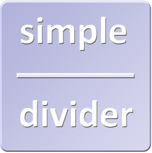Free RapidWeaver Stack Simple Divider